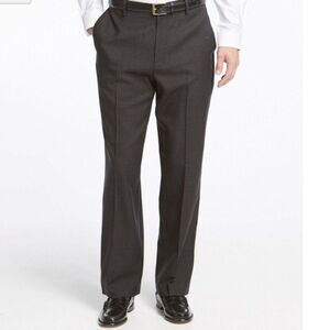 L.L. BEAN pants mens 100% wool comfort waist 37